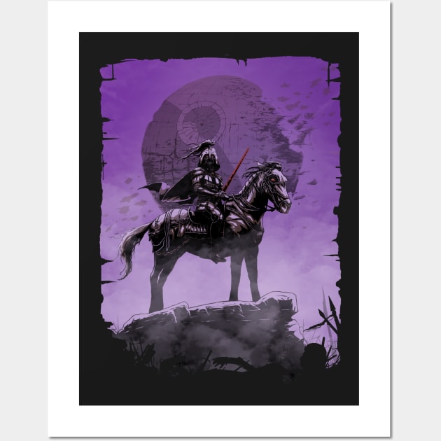 Under The Moon (Purple Edition) Wall Art by Hellustrations